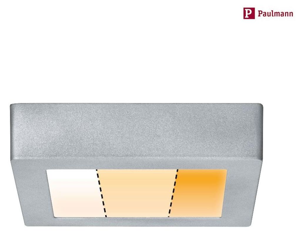 Paulmann WallCeiling Carpo 79791 Chrom matt 3 Stufen Produktbild 