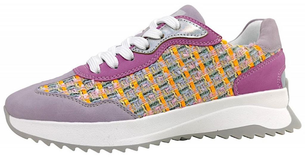 Rieker Sneakers Laag  Sneakers Laag - Lila - Maat 36 Produktbild 