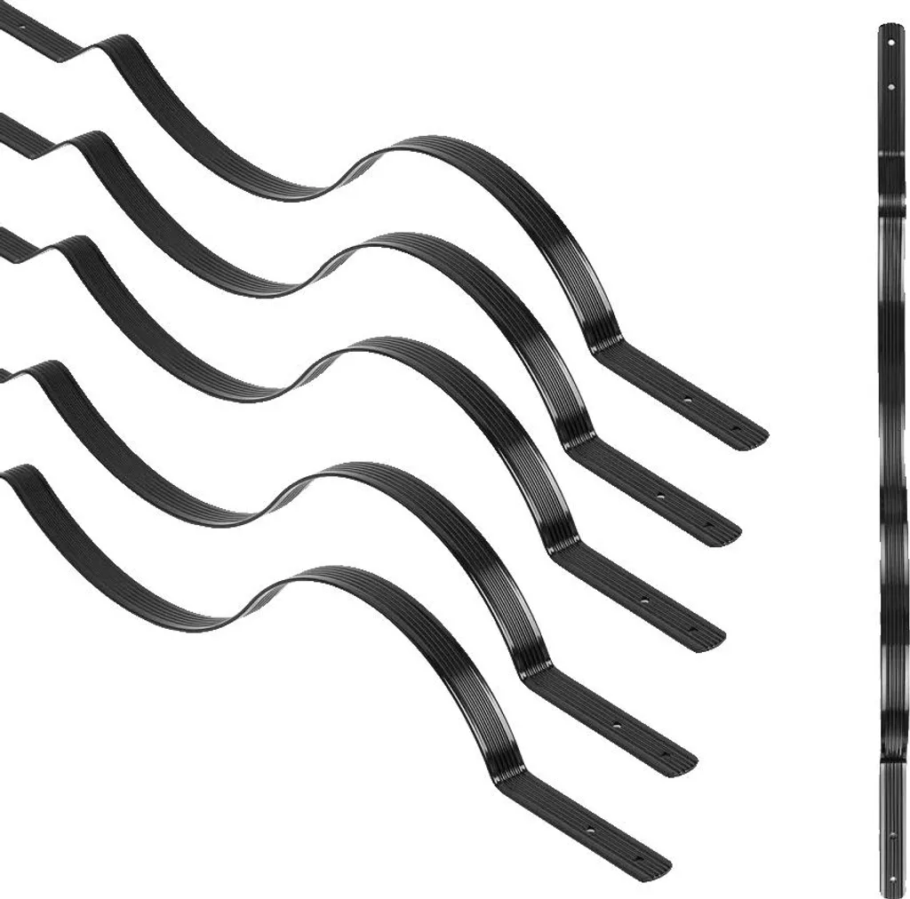 Balustre de pont anti-corrosion en aluminium arc d'arbre pose sans effort