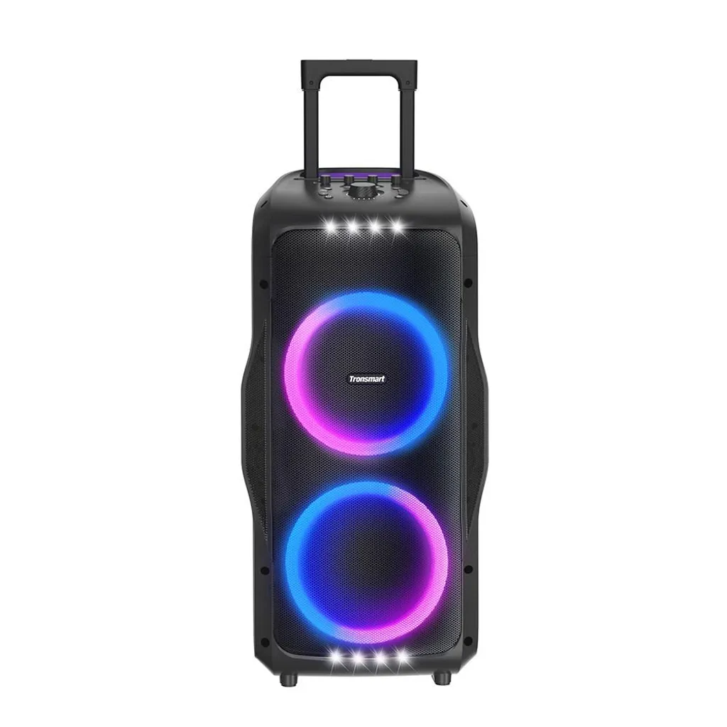 Enceinte de Soirée Bluetooth Puissante 240W avec Entrée Guitare et Micro