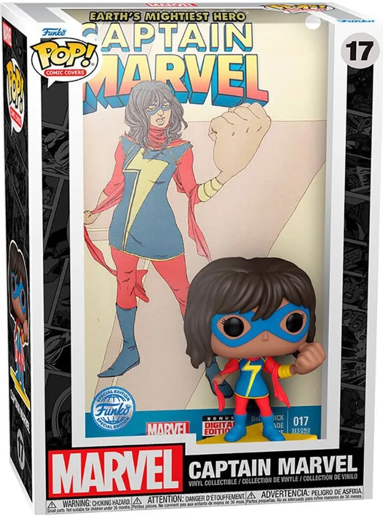 Funko Pop Comic Covers Captain Marvel 17 Special Edition - Marvel Comics - 5
