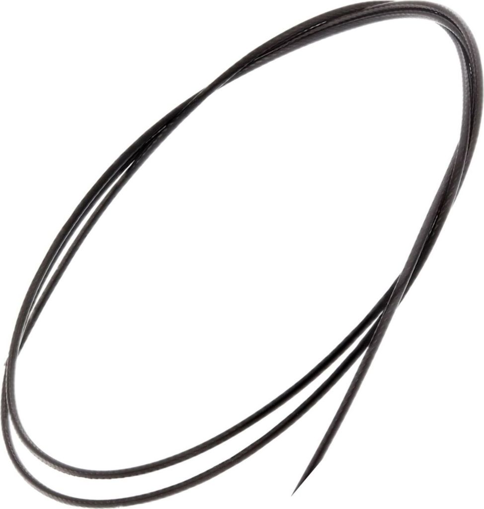 Westin Coated Stainless Steel 49-Strand Wire Black - 5m Stahlvorfach, Durchmesser/Tragkraft:0.40mm/6kg