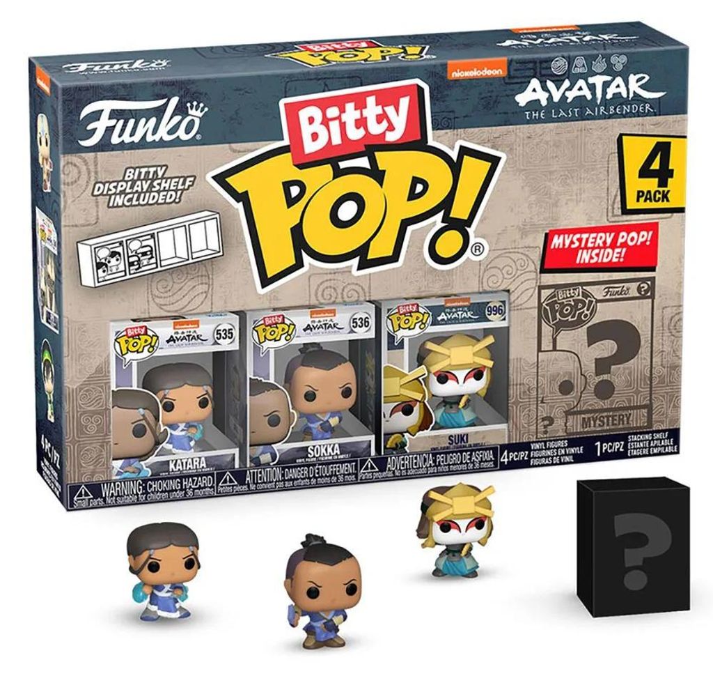Avatar Pán živlov Bitty POP! vinylové figúrky 4-pack Katara Obrázok produktu 