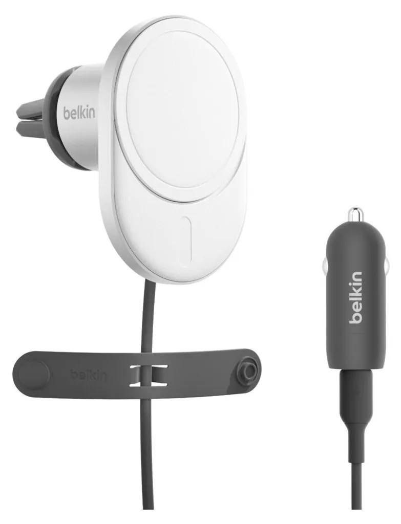 Fini les câbles emmêlés : Chargeur Magnétique Voiture Qi2 15W Belkin