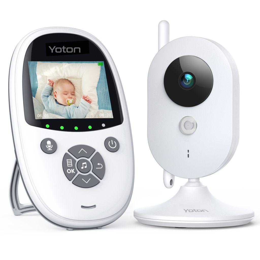 Babyphone mit Kamera Video Baby Monitor Funk Gegensprechfunktion VOX  Nachtsicht