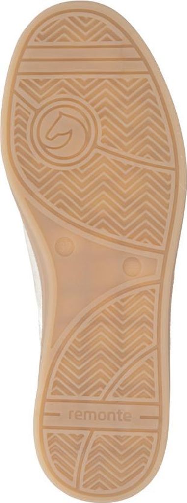 Remonte Damen Sneaker Retro Look Leder und Textil D2C01, Größe:41 EU, Farbe:Gold