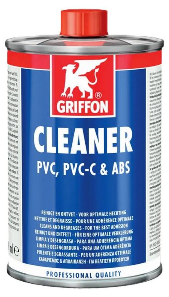Čistič Griffon Cleaner PVC, PVC-C & ABS, plechovka 250 ml Obrázok produktu 