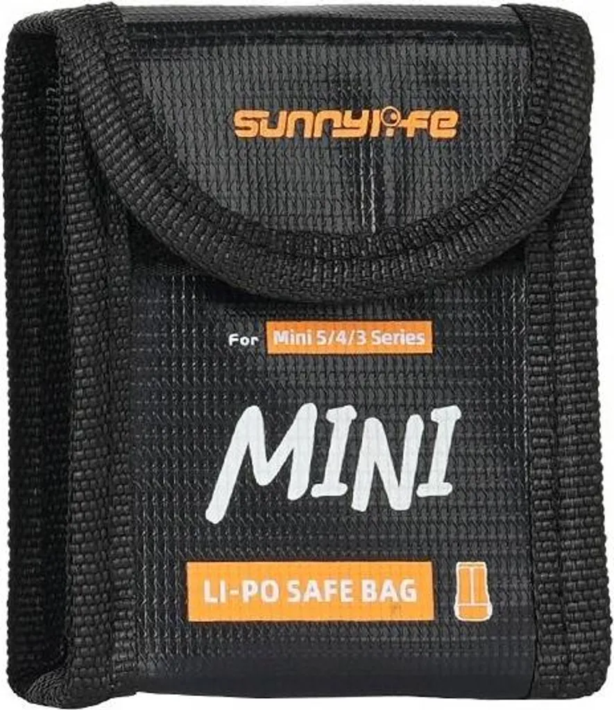 Custodia Ignifuga Batteria DJI Mini 5 4 3 Pro | Sicurezza Lipo N5P-DC083-1