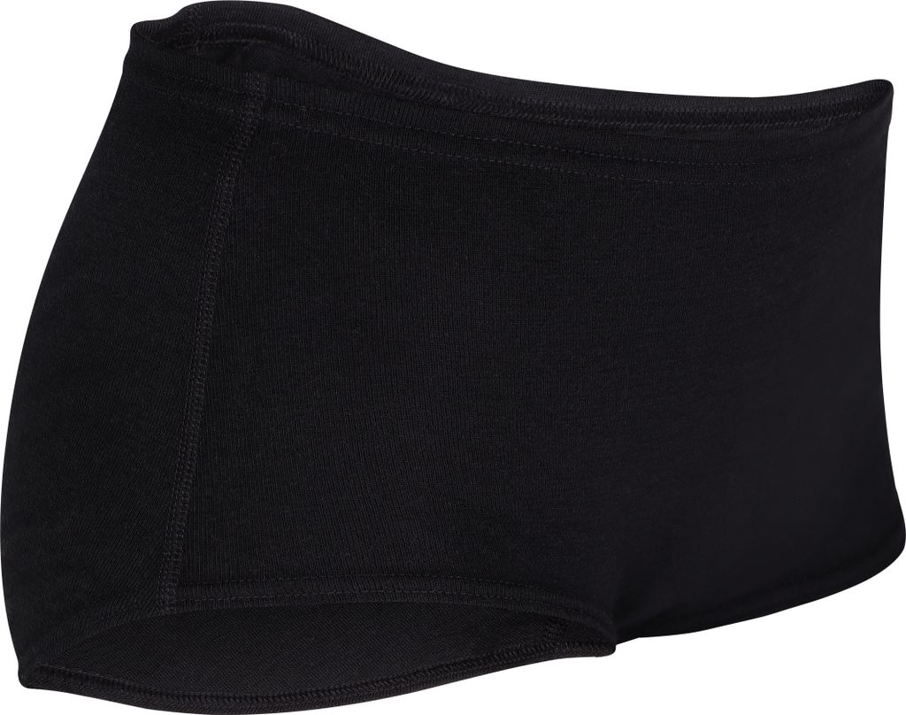 UTENOS 100% Merino Wolle Damen Grundschicht Unterhose, Schwarz, S