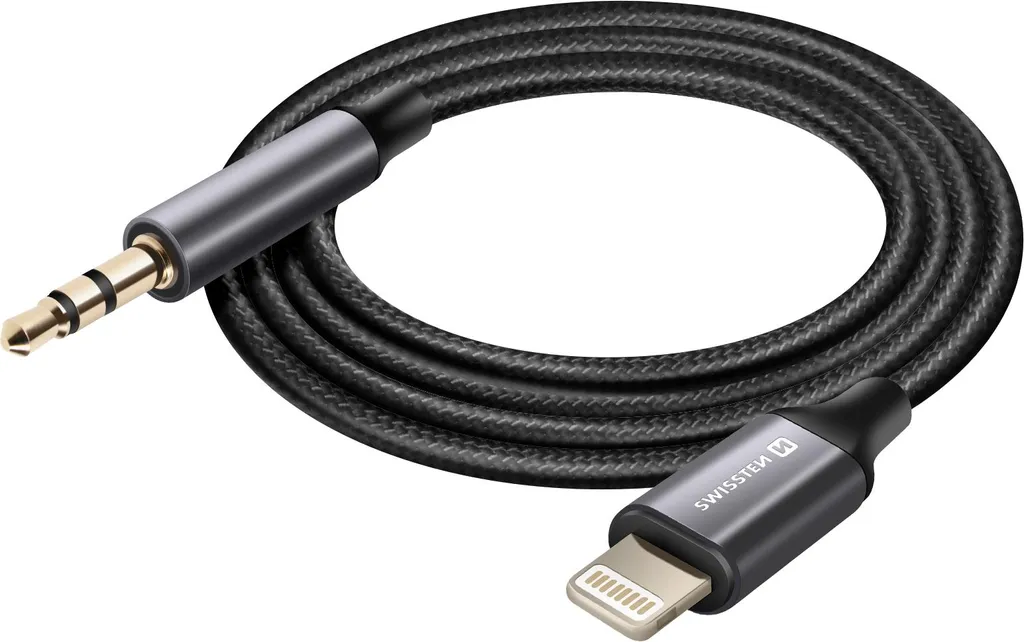 Câble auxiliaire iPhone pour voiture et enceinte Jack 3,5 mm 1,5m