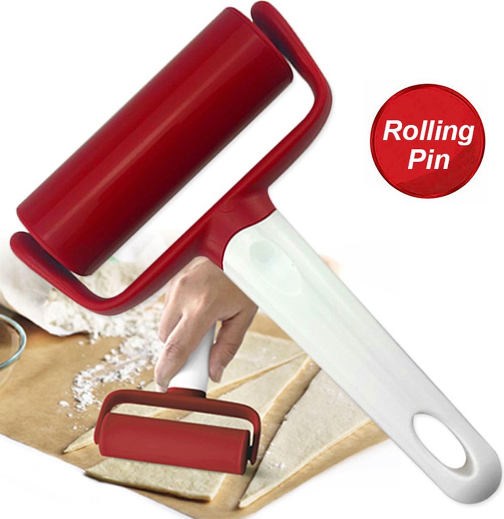 Handheld -Konditor -Pizza -Roller Nicht klebrige Rollstift Küche Backkochwerkzeug