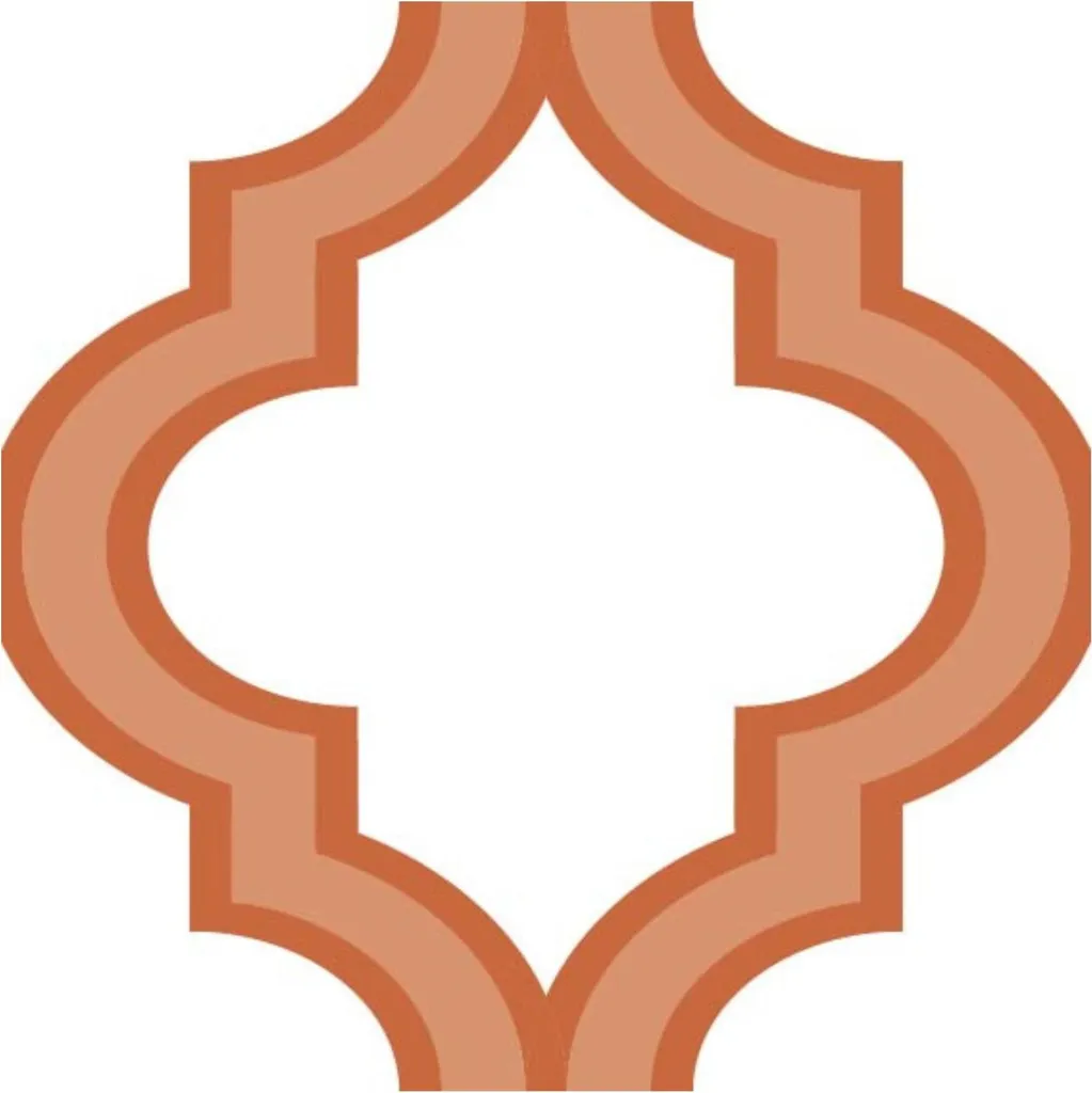 Piastrelle Adesive 15x15 Stile Marocco Terracotta - 20 Pezzi