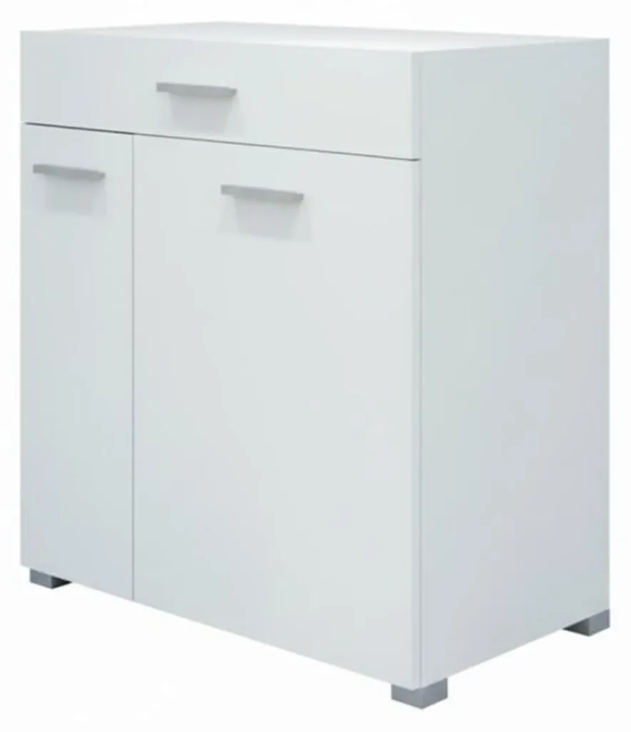 Meuble de rangement mural salle de bain blanc Vicco Matteo 75x78,5 cm