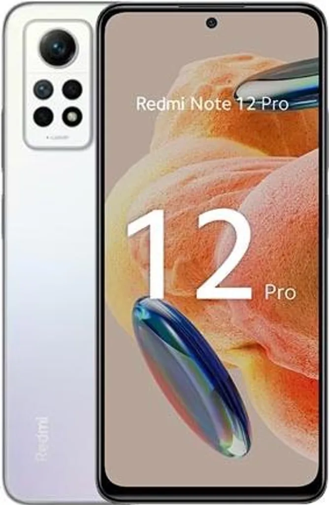 Redmi Note 12 Pro LTE Blanc 256GB : Écran Fluide et Appareil Photo Pro