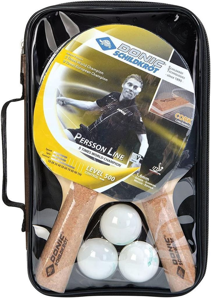 Donic-Schildkröt Tischtennis-Set PERSSON 500 Kork in Produktbild 