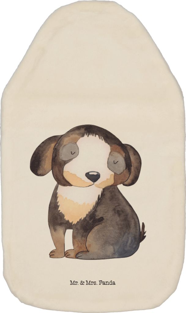 Mr. & Mrs. Panda Wärmflasche Hund Entspannen - Weiß - Produktbild 