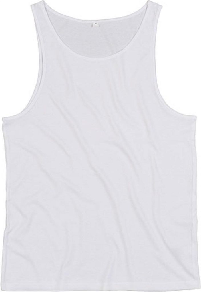 Mantis M133 | Herren One Drop Armhole Vest / Standard 100 - Farbe: White - Größe: L