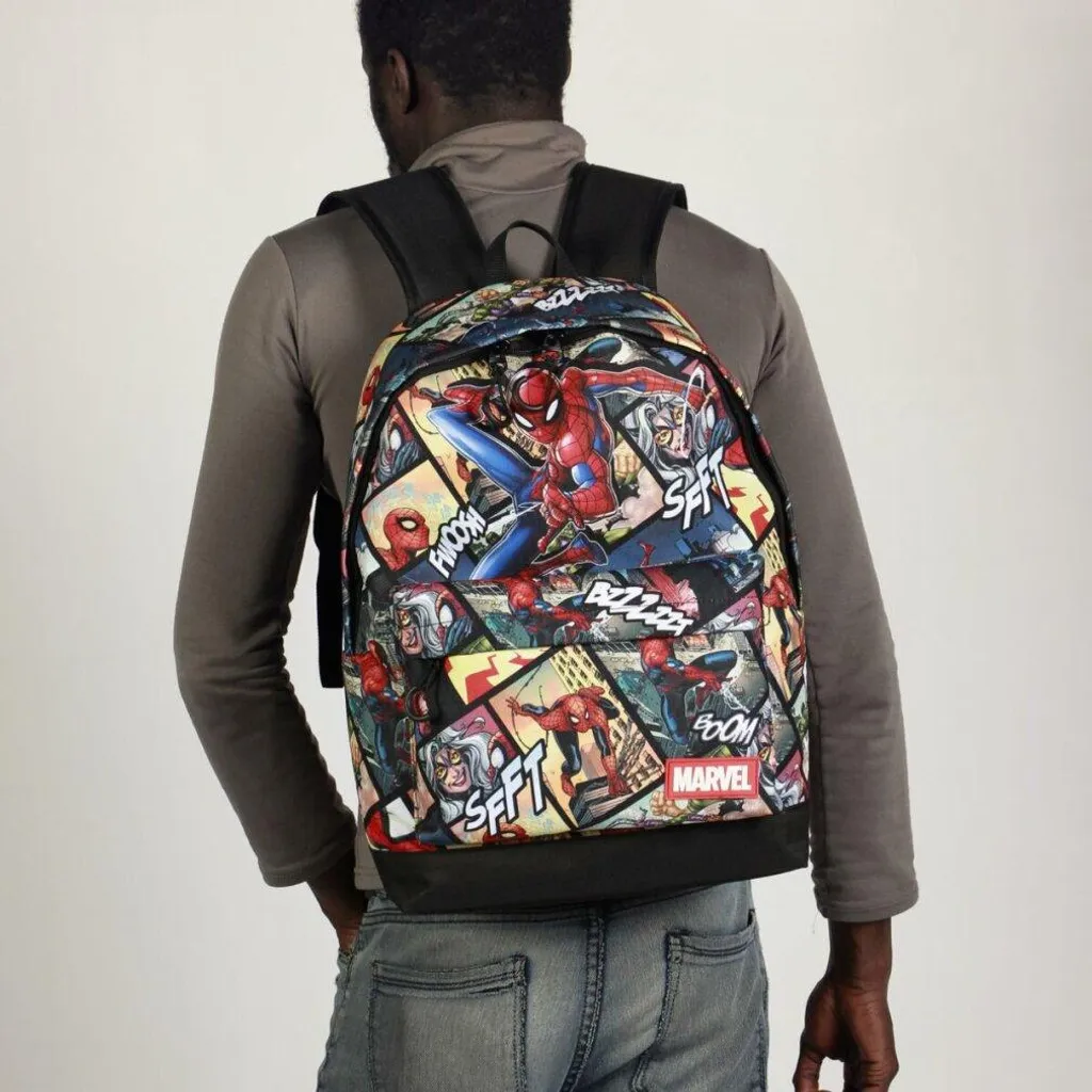 Cartable scolaire Spider-Man 44cm Karactermania Marvel pour collégiens - 3