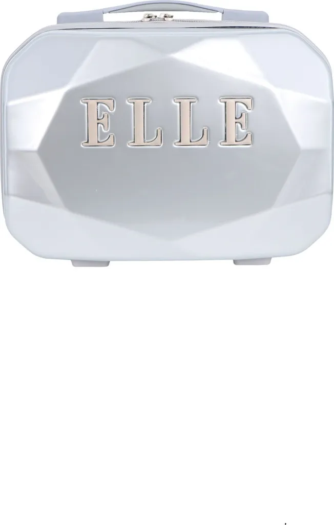 Nécessaire de toilette ELLE Silver : pochette de voyage grand format