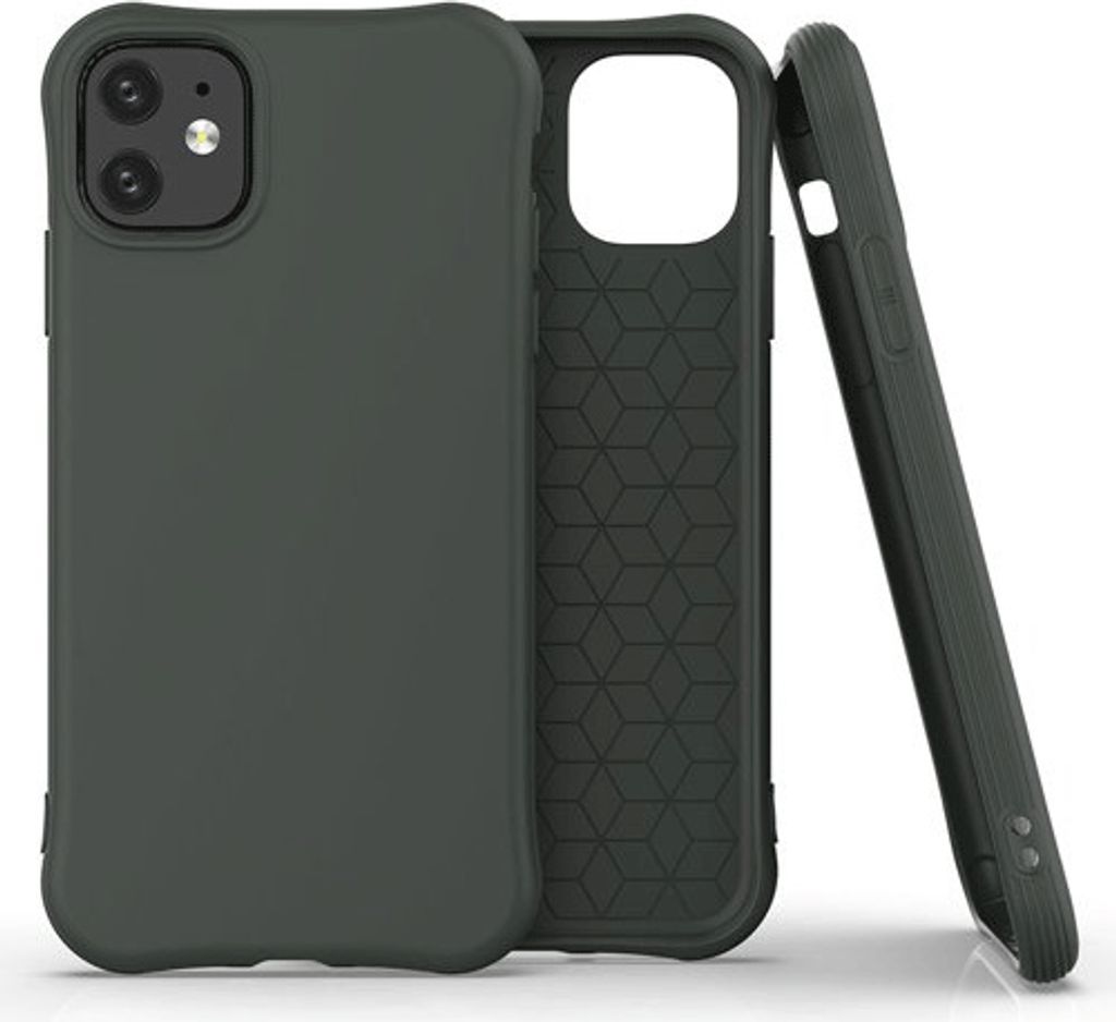 starfix Silikon-Hülle Color Case für Apple iPhone 11 dunkelgrün