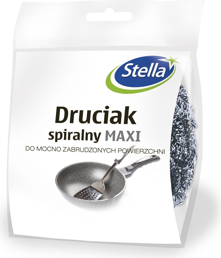 STELLA Edelstahl Küchen Drahtbürste / Drahtschaber / Reinigungsbürste