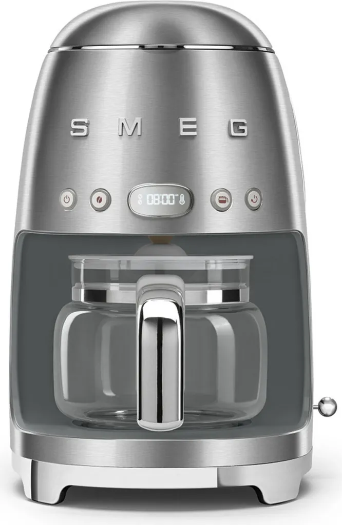 Machine café filtre SMEG DCF02SSEU inox avec arôme réglable 1,4L