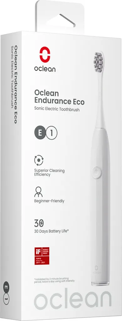 Oclean Endurance ECO Spazzolino Elettrico Bianco IPX7 | Miglior Prezzo