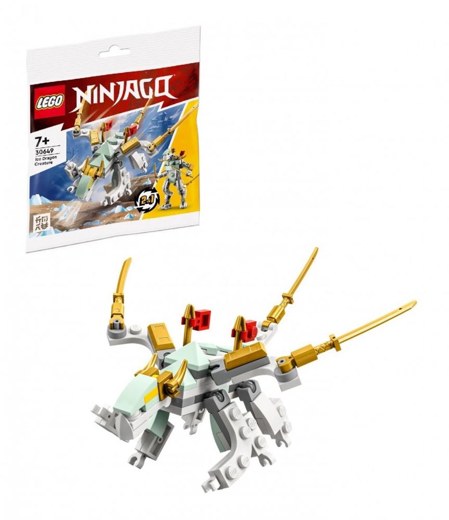 30649 Ninjago Eisdrache, Konstruktionsspielzeug Produktbild 