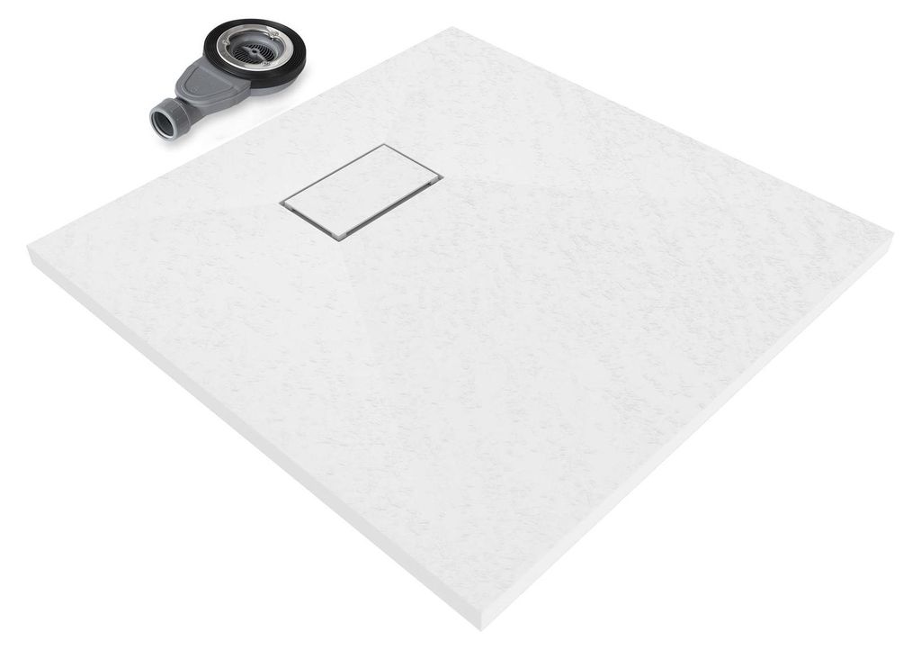 i-flair SMC Duschwanne 90x90 cm – 26 mm flach inkl. Produktbild 