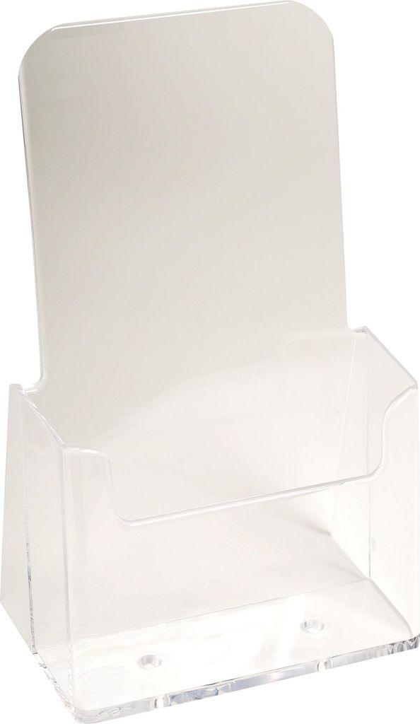 EXACOMPTA Prospekthalter schräg DIN lang hoch glasklar