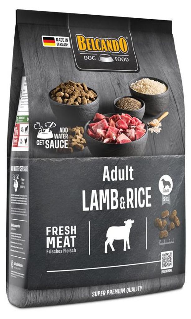 Belcando Adult Lamb & Rice, Adult, Riese (≥45 kg), Groß Produktbild 
