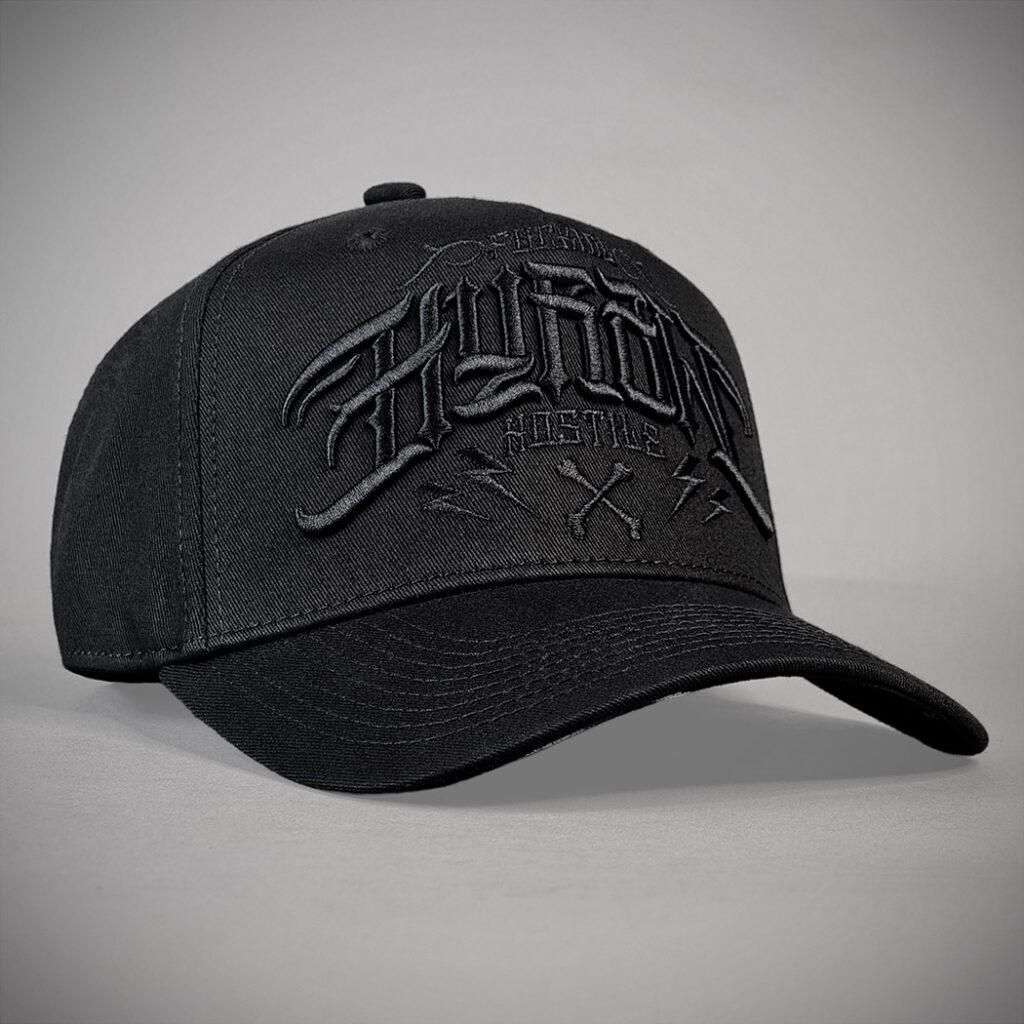 Casquette snapback Hyraw - Logo noir Image du produit 