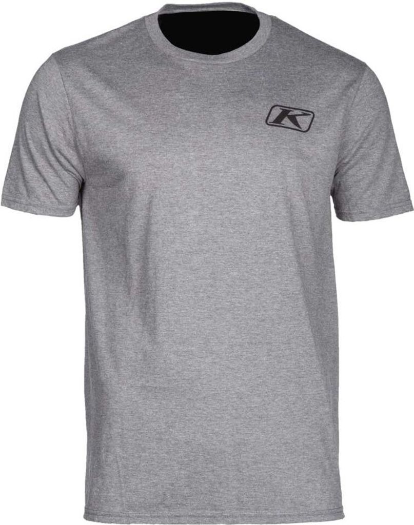 Klim Run Your Engine Kurzarm-t-shirt Grau S Mann Grau S