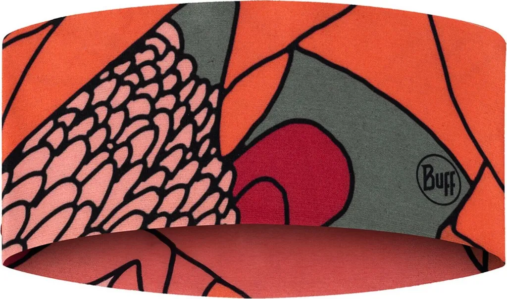 Bandeau Buff Coolnet UV Wide Aramay Poppy : Fraîcheur et Anti-Transpiration