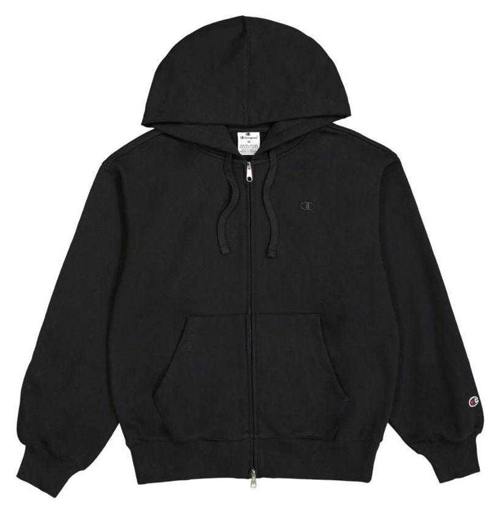Champion - Hoodie mit durchgehendem Reißverschluss für Damen PP8611 (M) (Schwarz)