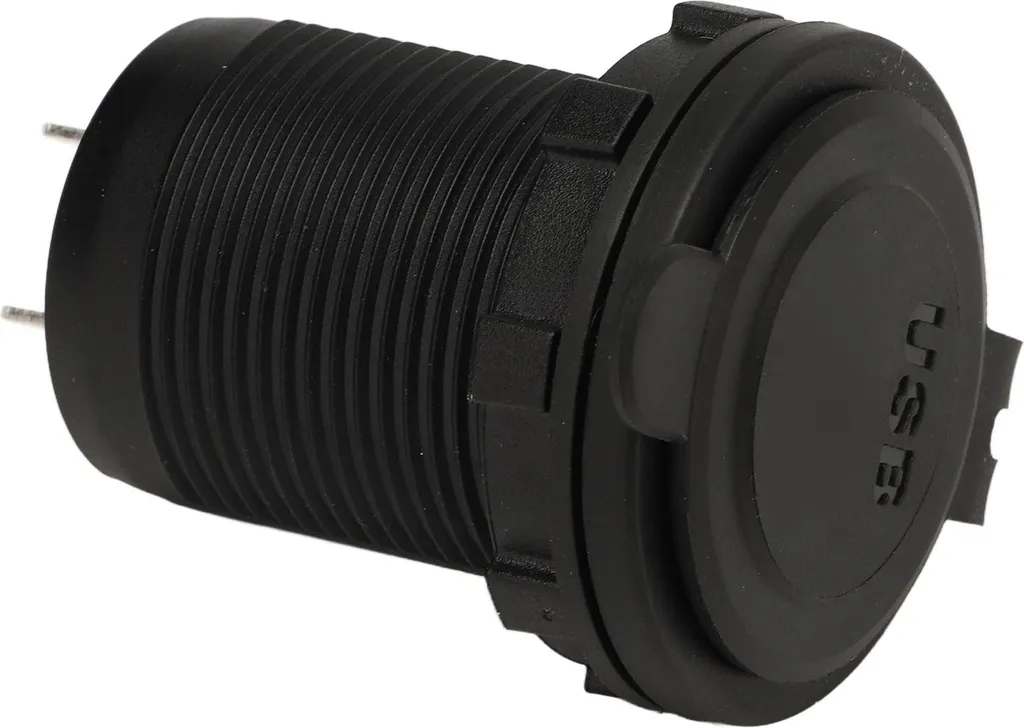 Caricatore USB Auto e Barca con Luce Blu - Presa Impermeabile Ignifuga - 4