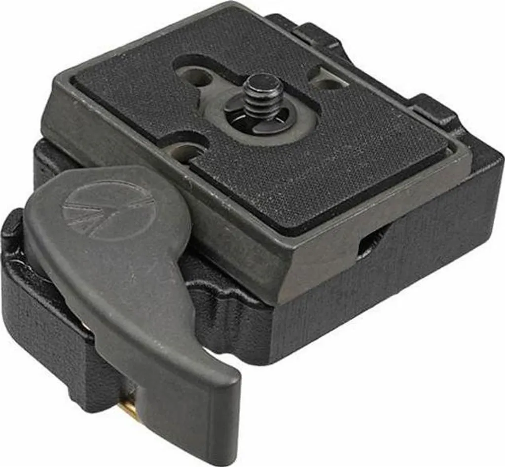 Manfrotto MN 323 Adaptateur Plateau Rapide avec Filetage pour Trépied