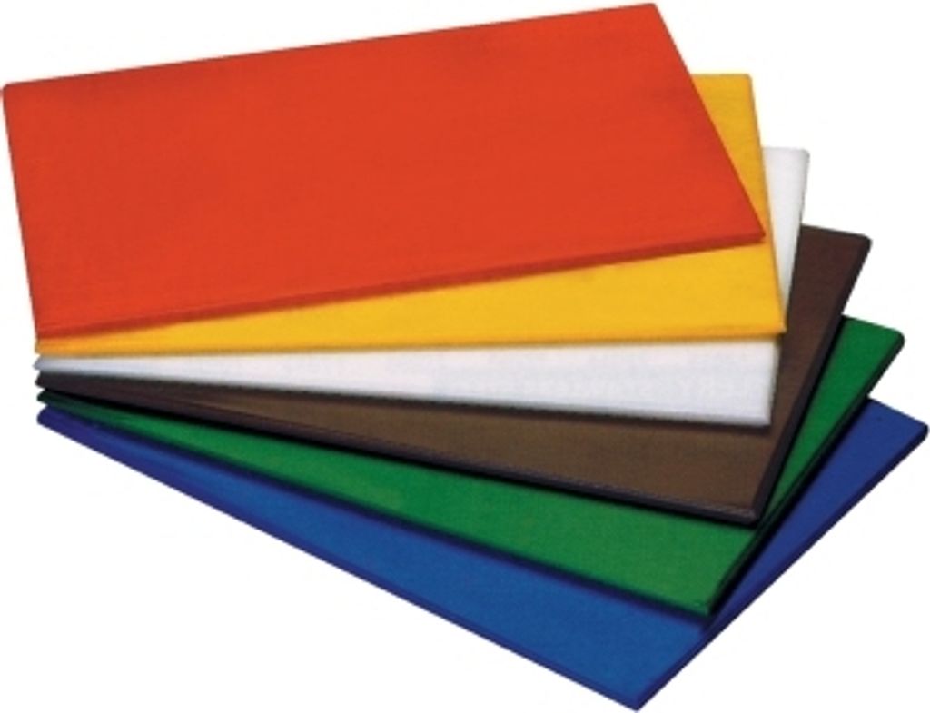 1x HACCP Schneidbrett, 45x30, rot Abendbrotbrett, Motivbrettchen