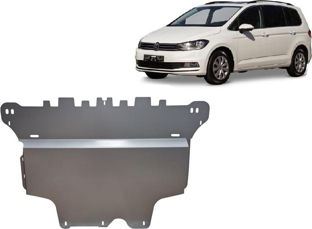 Aluminium Unterfahrschutz für Volkswagen Touran
