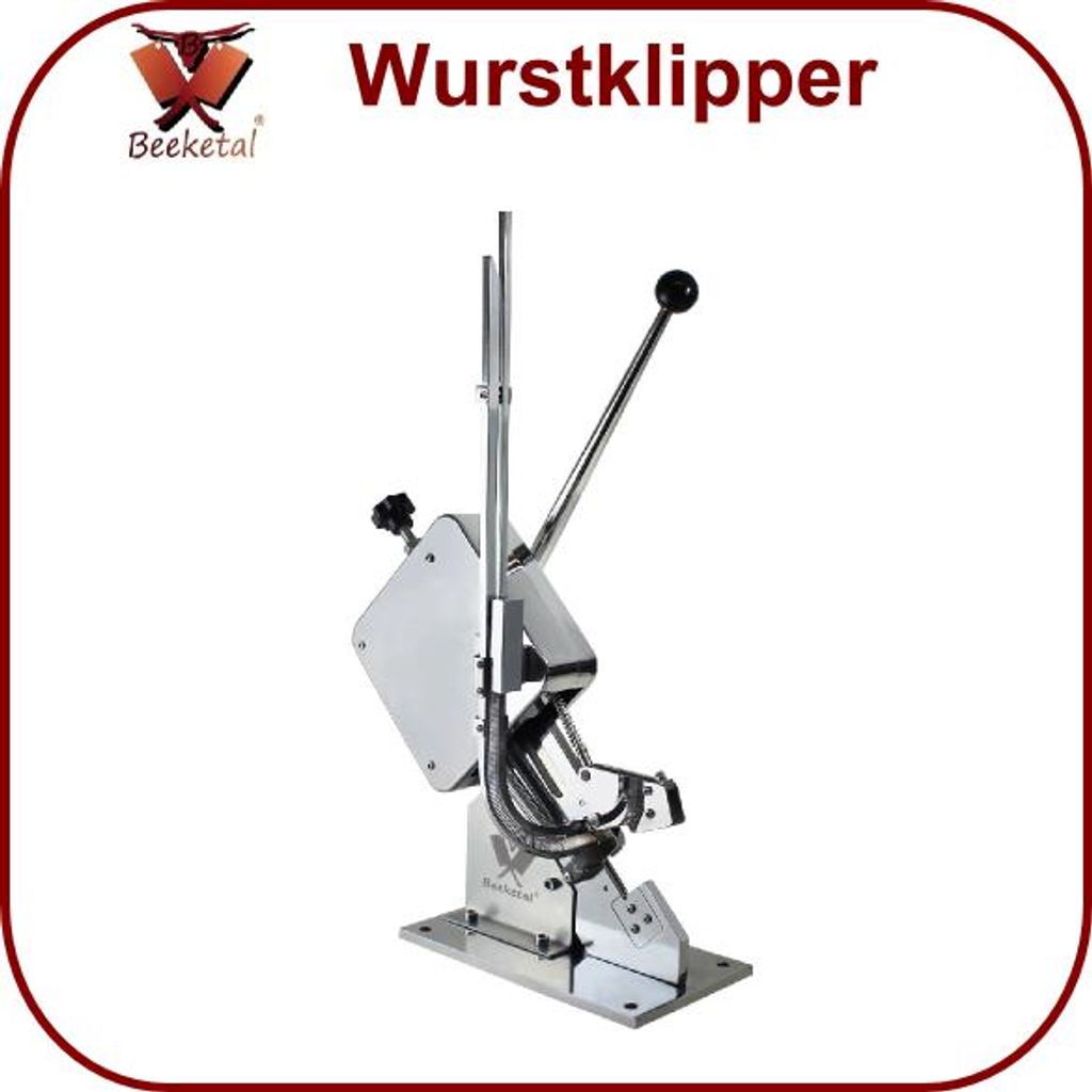 Beeketal Wurstklipper Wurstclipper inkl. 1000 Stk. Clips Produktbild 