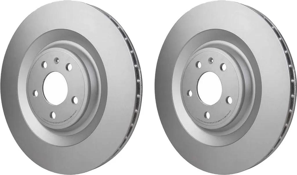 2 Disques de Frein Ventilés HELLA Ø 296mm pour PORSCHE MACAN 95B