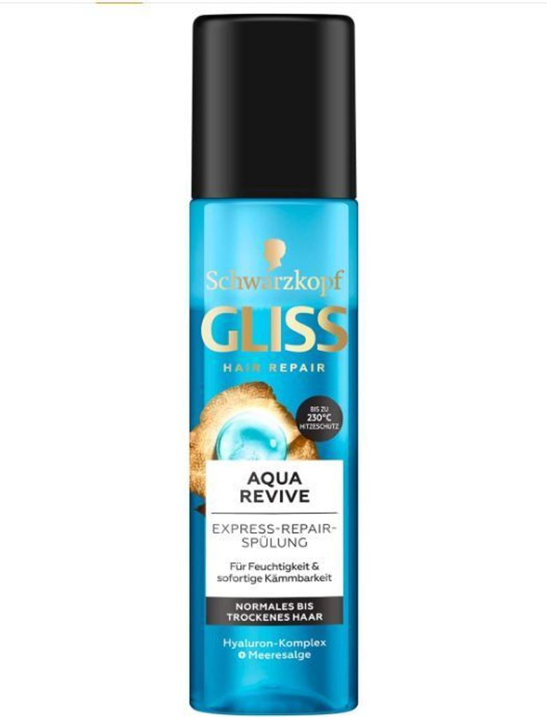Schwarzkopf Gliss Express-Repair-Spülung Aqua Revive