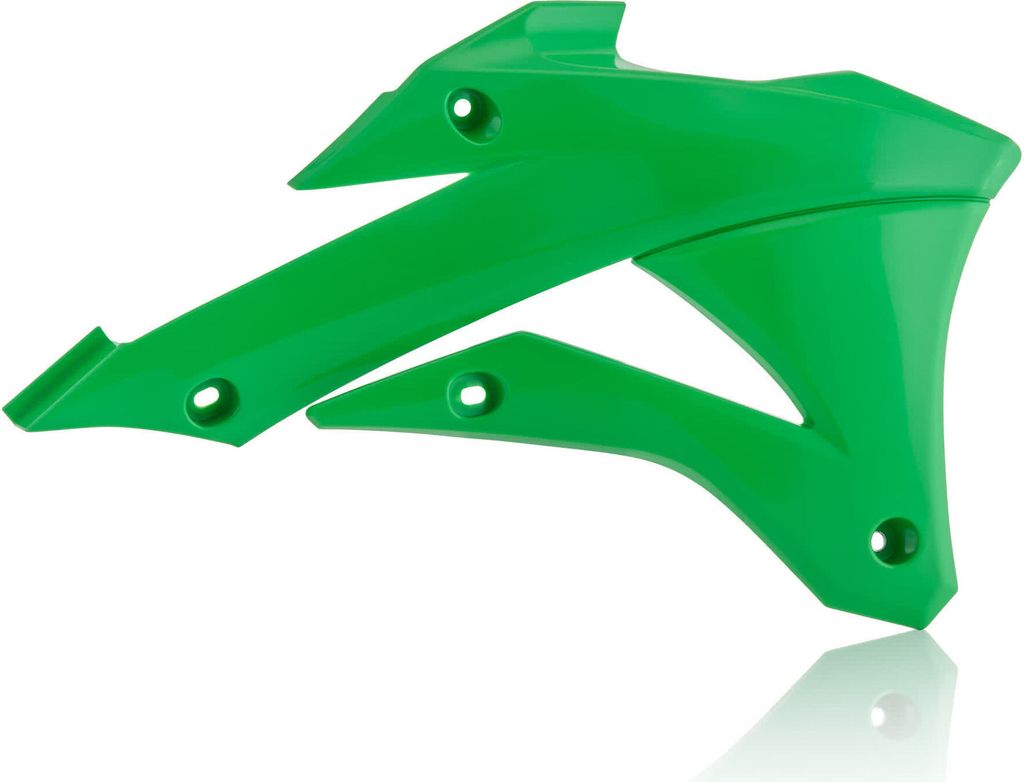 ACERBIS grüne Kühlerseitenteile für KAWASAKI