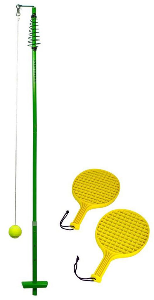 Sandora 25030 Circletennis - Twistball - 3-teilig grün/gelb Produktbild 
