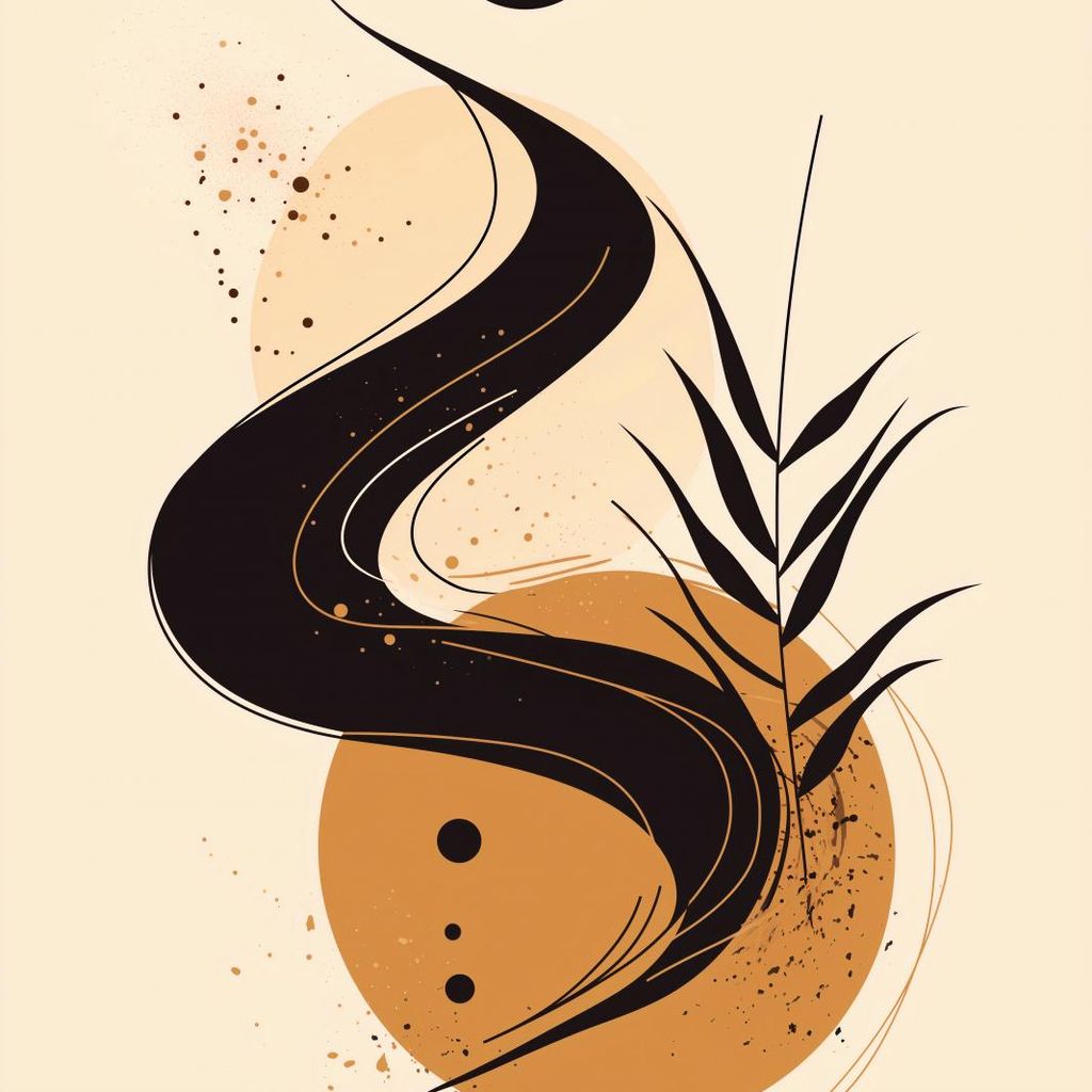 Plakat 30x30cm Tanz