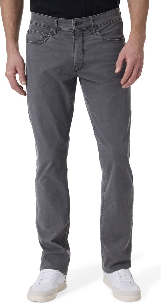 HERO by John Medoox DENVER COLOUR Herren 5-Pocket-Jeans Straight Fit W42 / L30 grey structure