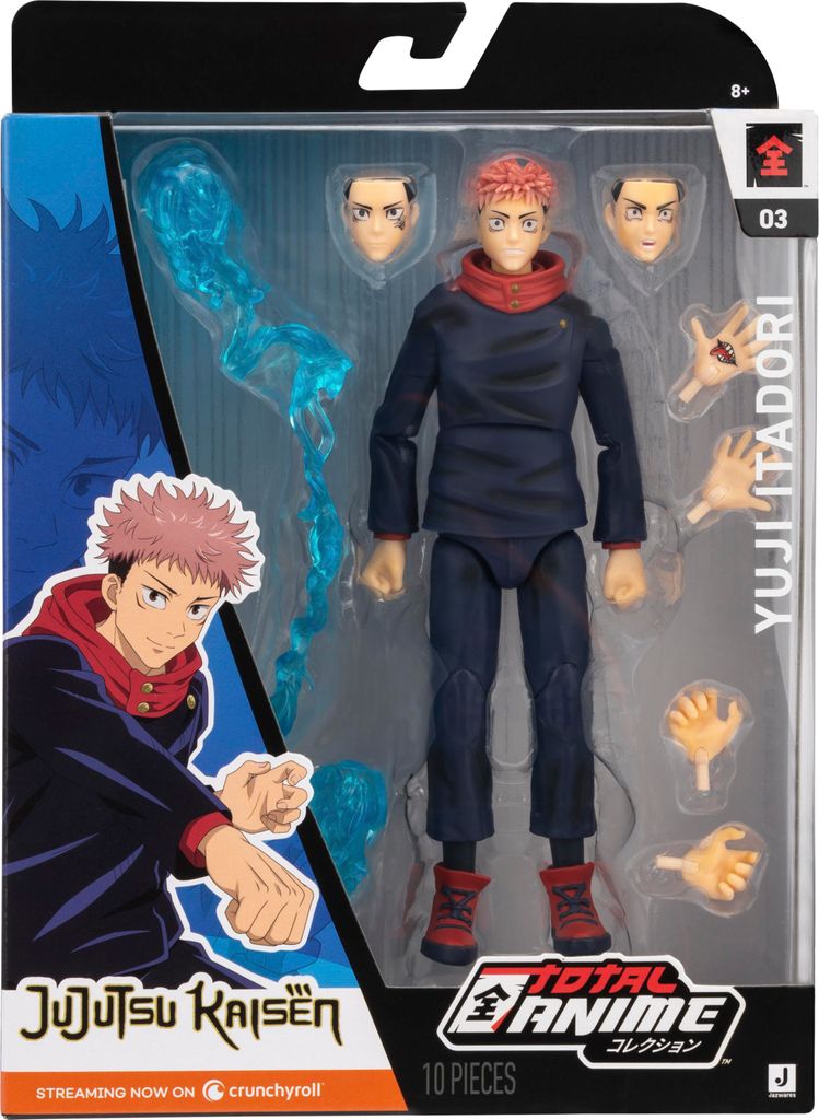 Jazwares Total Anime Yuji Itadori, Actionfigur zum Sammeln, Produktbild 