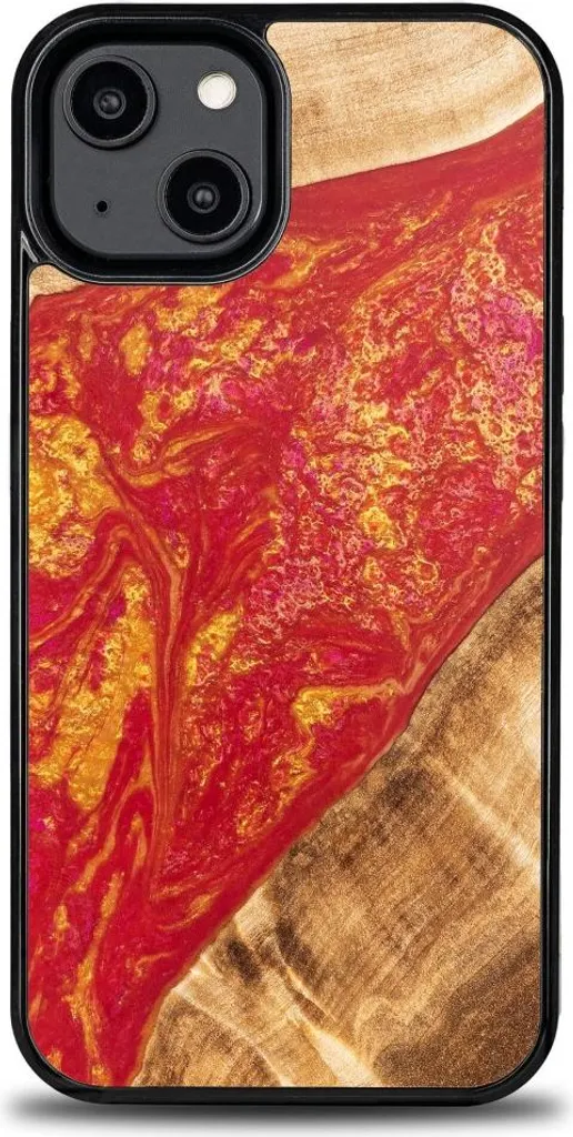 SELENCIA Wavy COVER per iPhone 16e/ iPhone 17e, Marrone