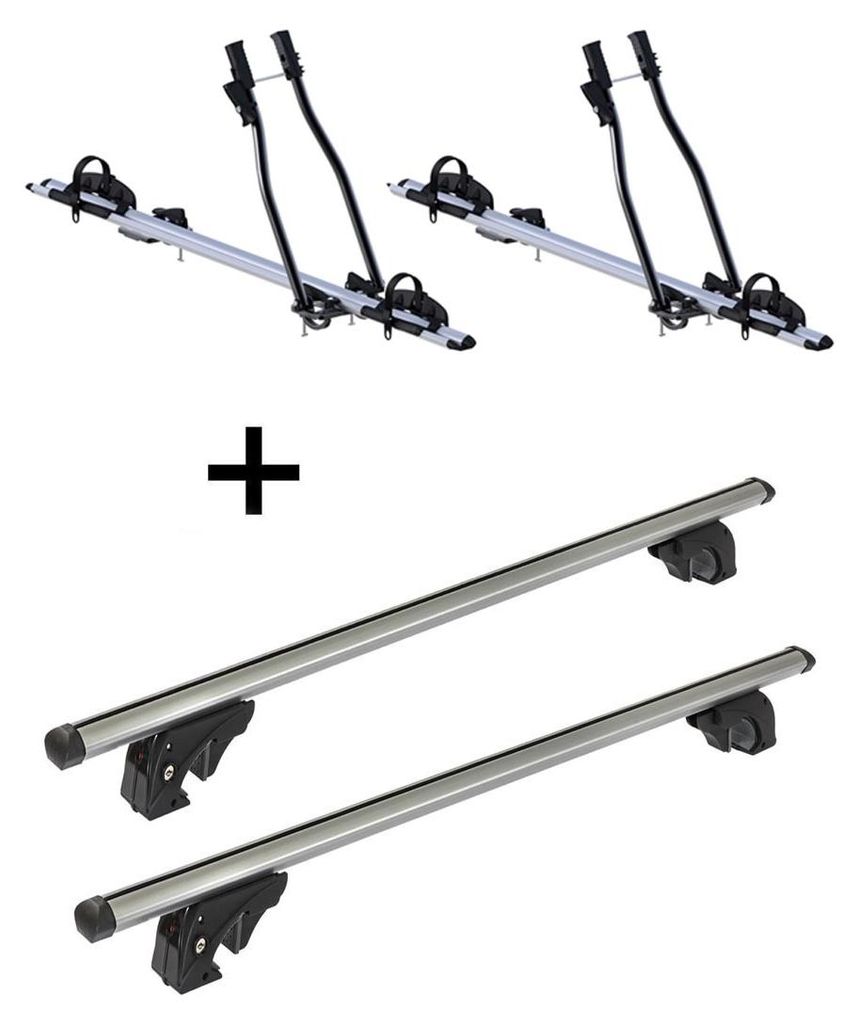 2x Fahrradträger SAGITTAR + Dachträger/Relingträger VDP Produktbild 