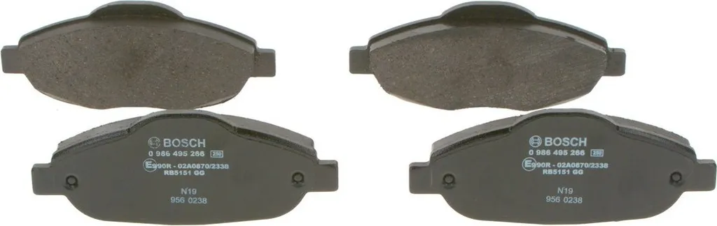 Plaquettes de frein avant pour Peugeot 308 CC et 3008 Bosch 0986495266